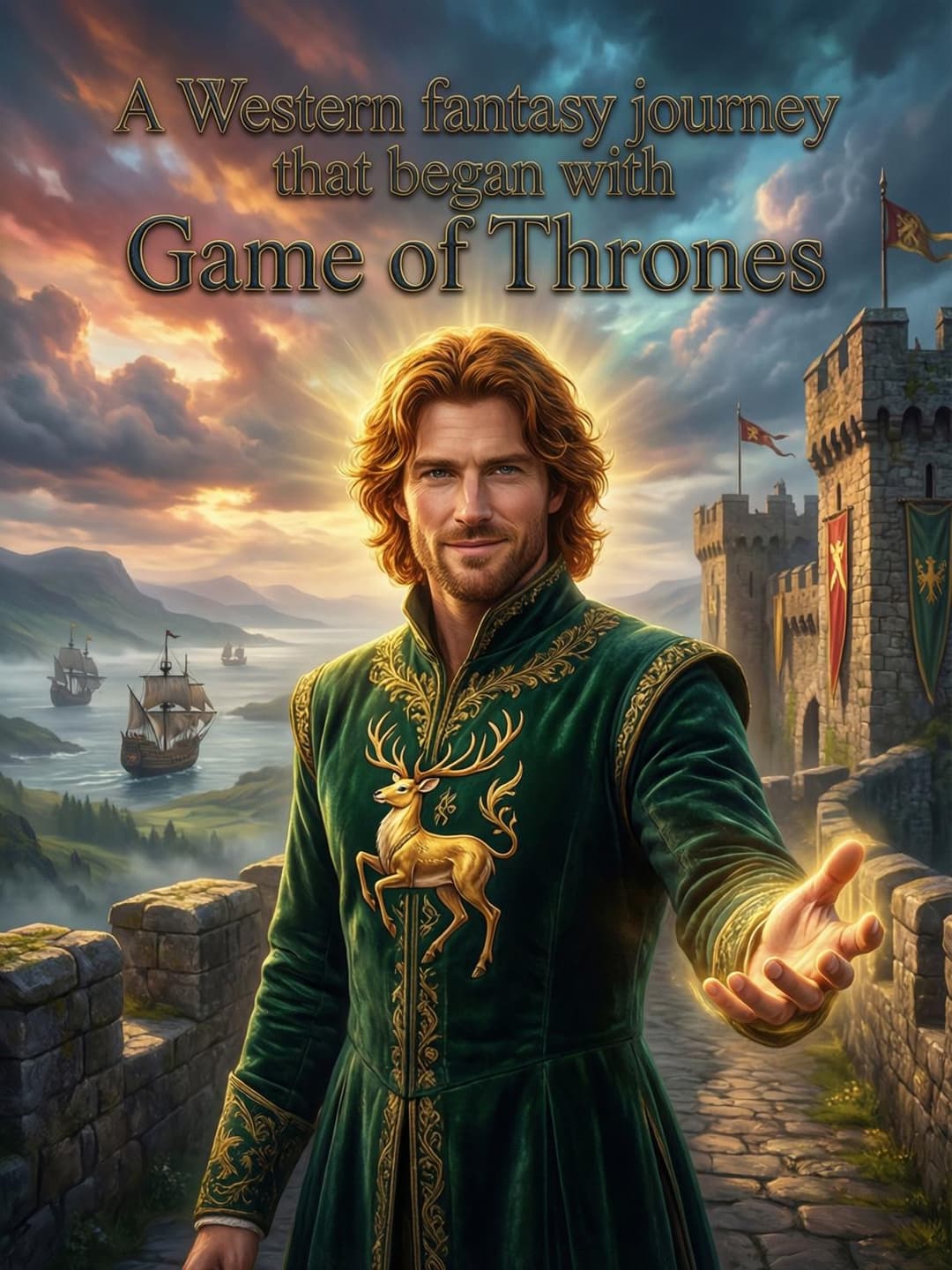 A Western fantasy journey that began with Game of Thrones cover