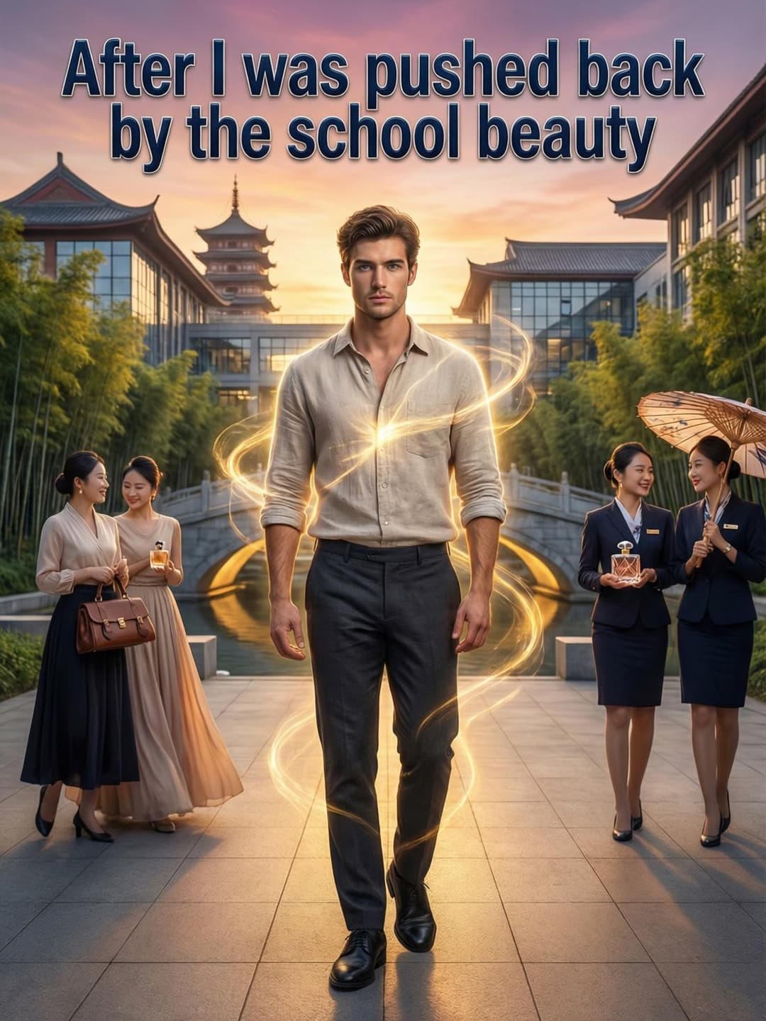 After I was pushed back by the school beauty cover