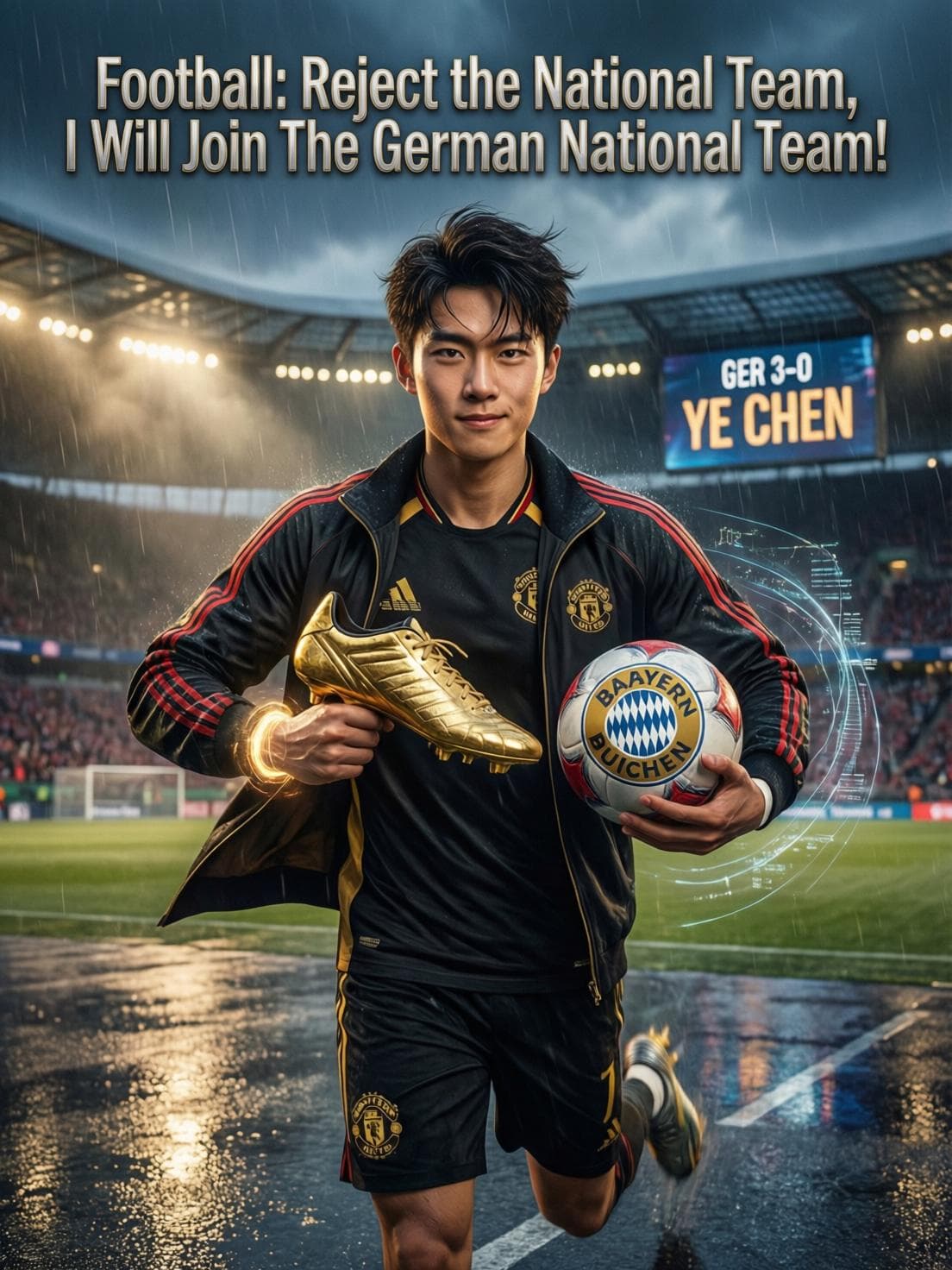 Football: Reject the national football team, I will join the German national team cover