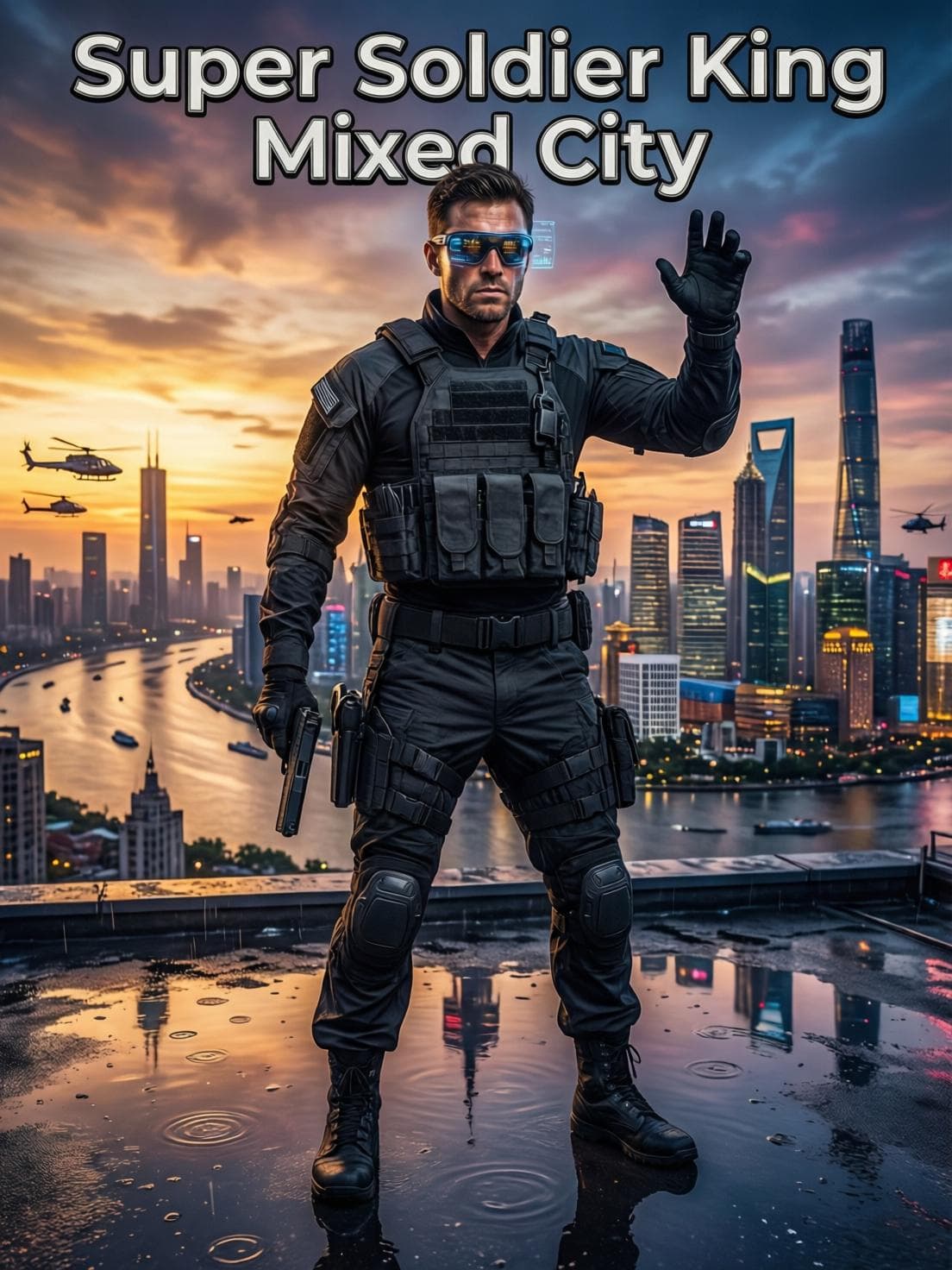 Super soldier king mixed city cover