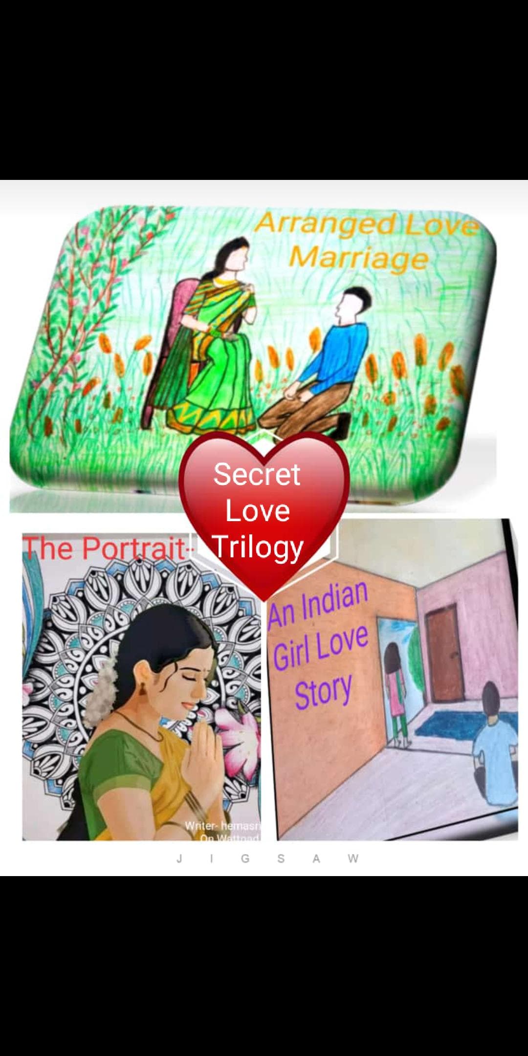 Secret Love Trilogy (Arranged Love Marriage) cover