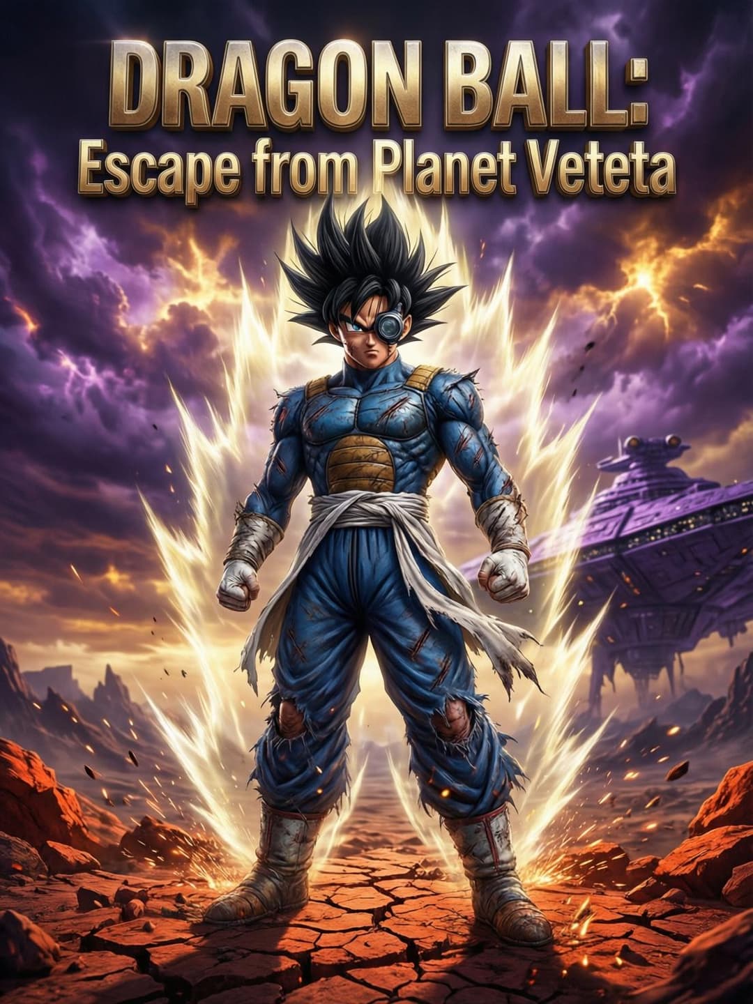 Dragon Ball: Escape from Planet Vegeta cover