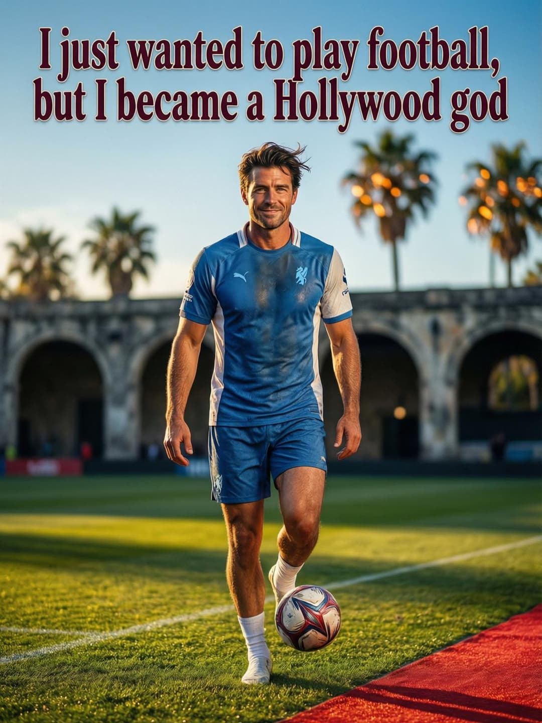 I just wanted to play football, but I became a Hollywood god cover