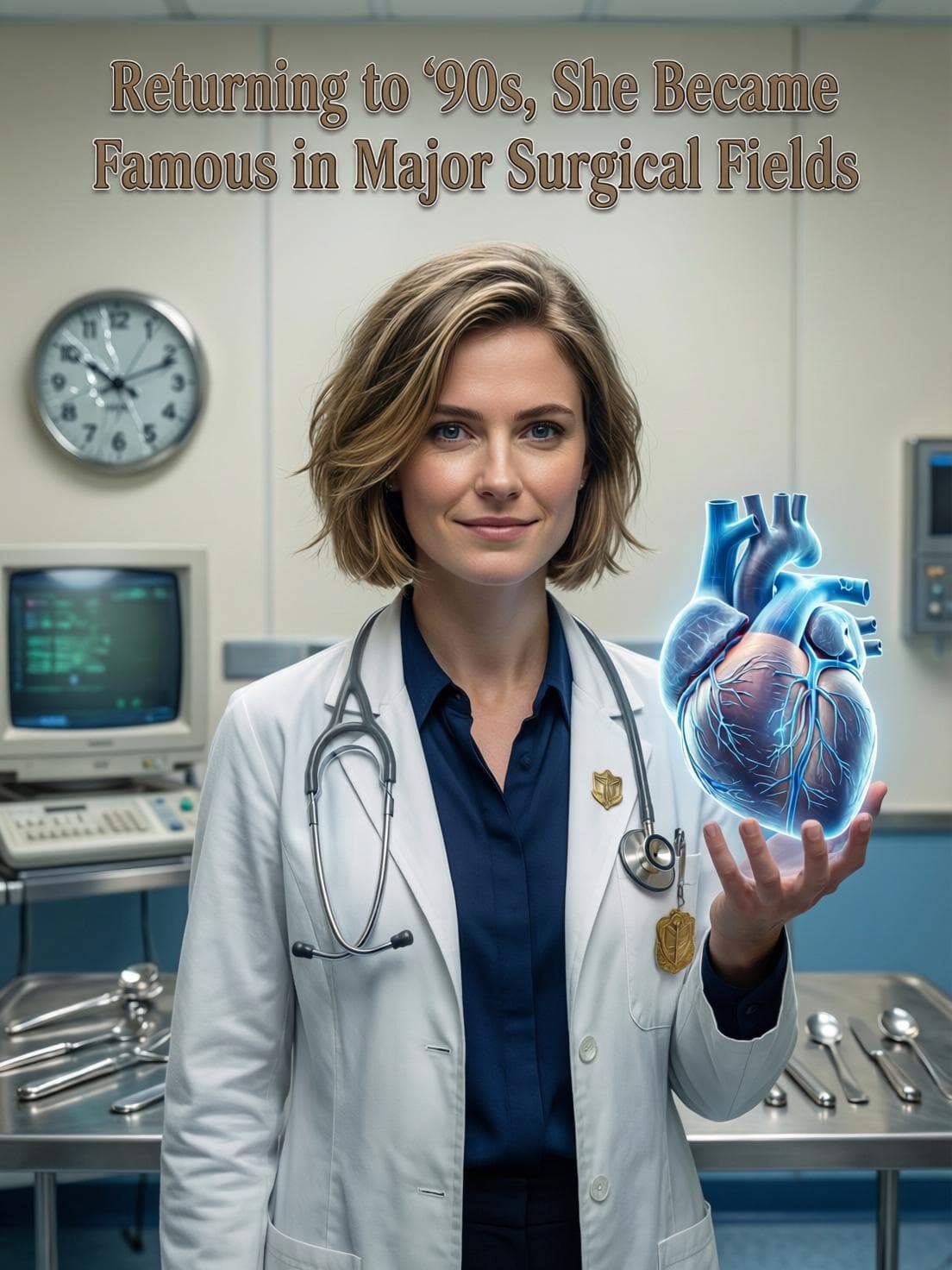 Returning to ’90s, She Became Famous in Major Surgical Fields cover