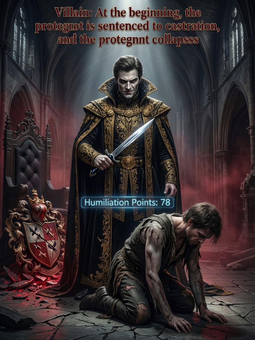 Villain: At the beginning, the protagonist is sentenced to castration, and the protagonist collapses cover