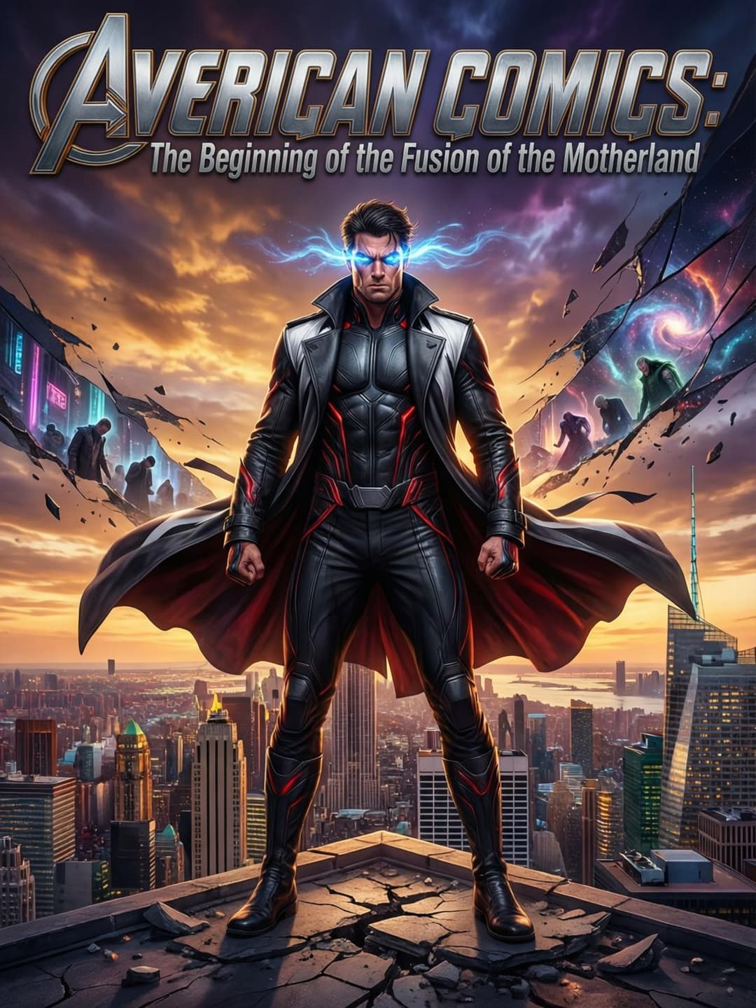 American comics: The beginning of the fusion of the motherland cover