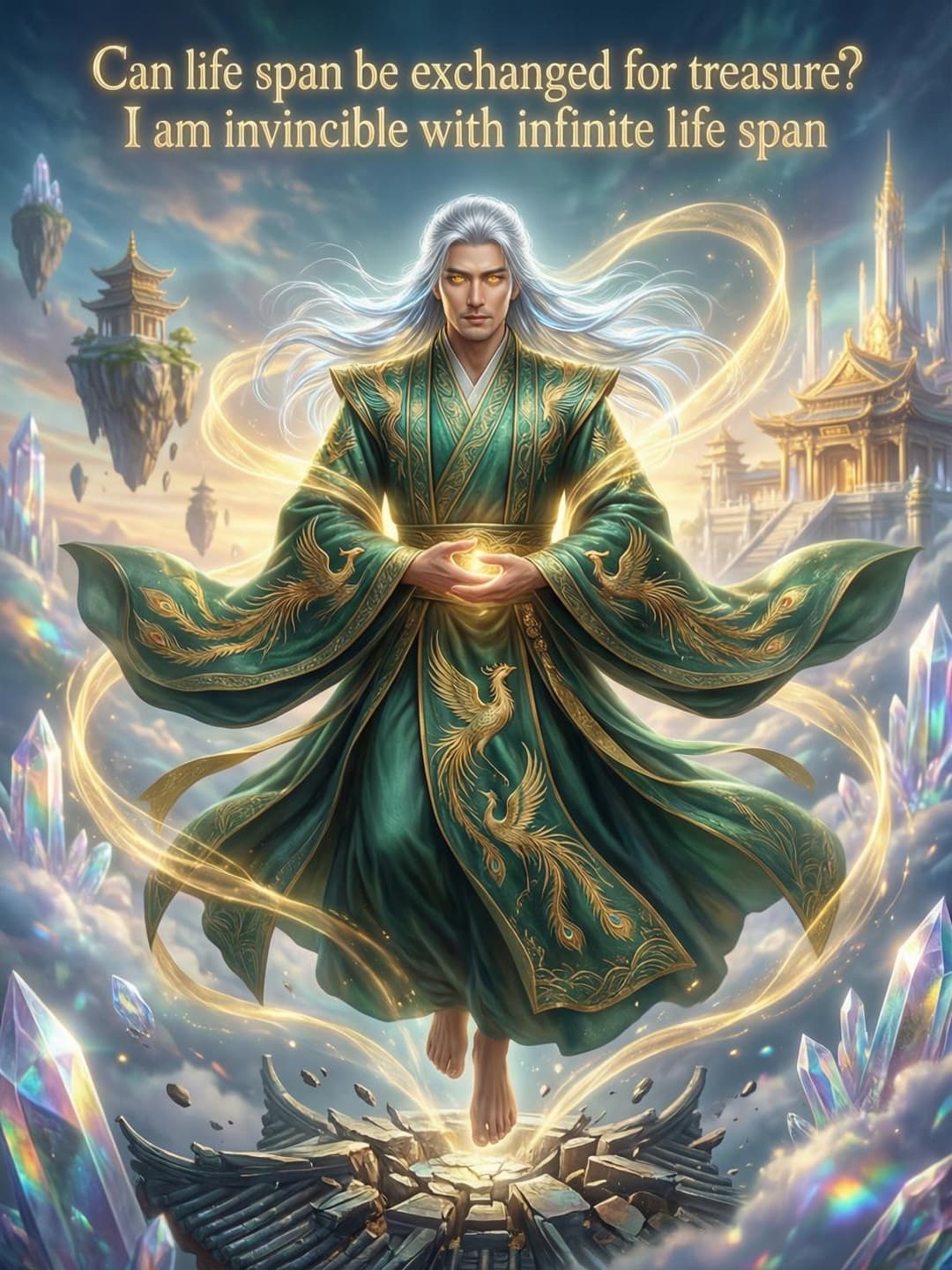 Can life span be exchanged for treasure? I am invincible with infinite life span cover